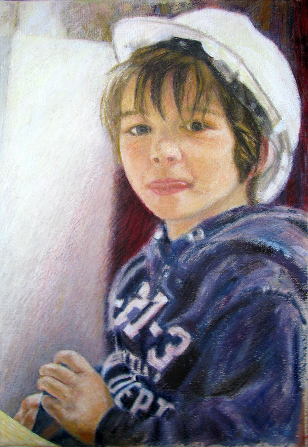 portret van een jongen.